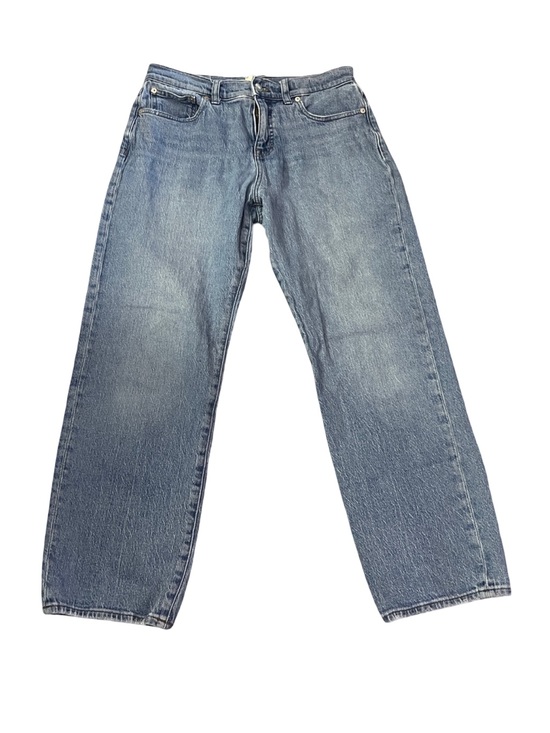 Madewell Denim - Madewell 90s Straight Jeans 28P Light Wash High Rise Vintage Denim Petite